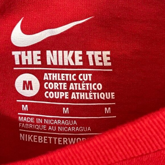 Nike Phoenix Arizona City T-shirt Men’s Medium Red‎ Athletic Short Sleeve Shirt - Picture 9 of 9